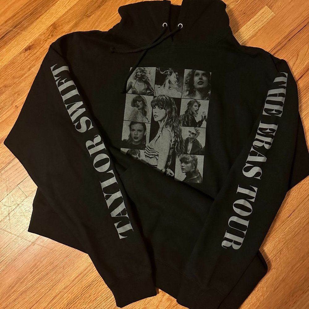Taylor Swift Eras Tour - Black Hoodie
